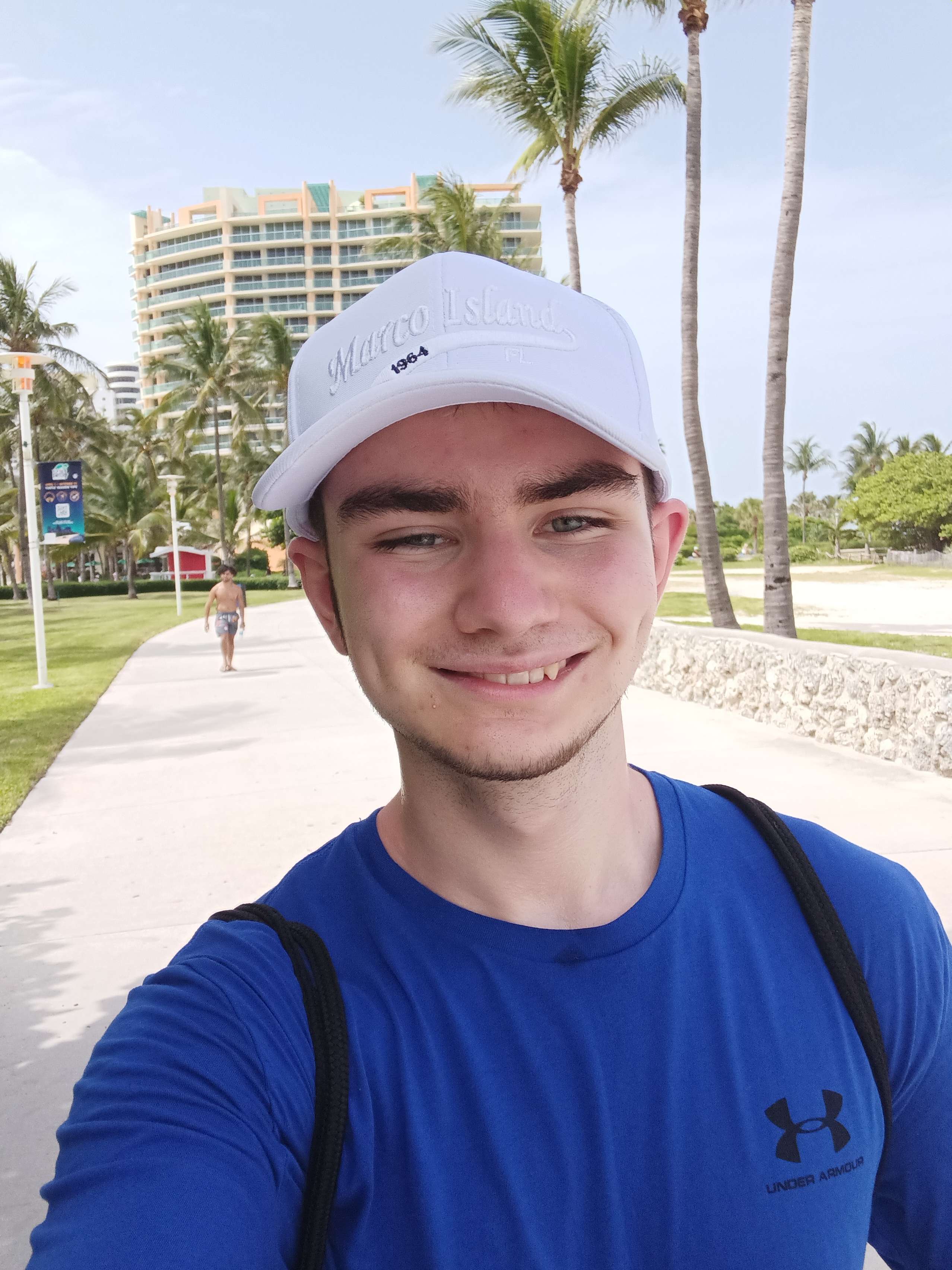 Cody Warcholak outdoors in Marco Island