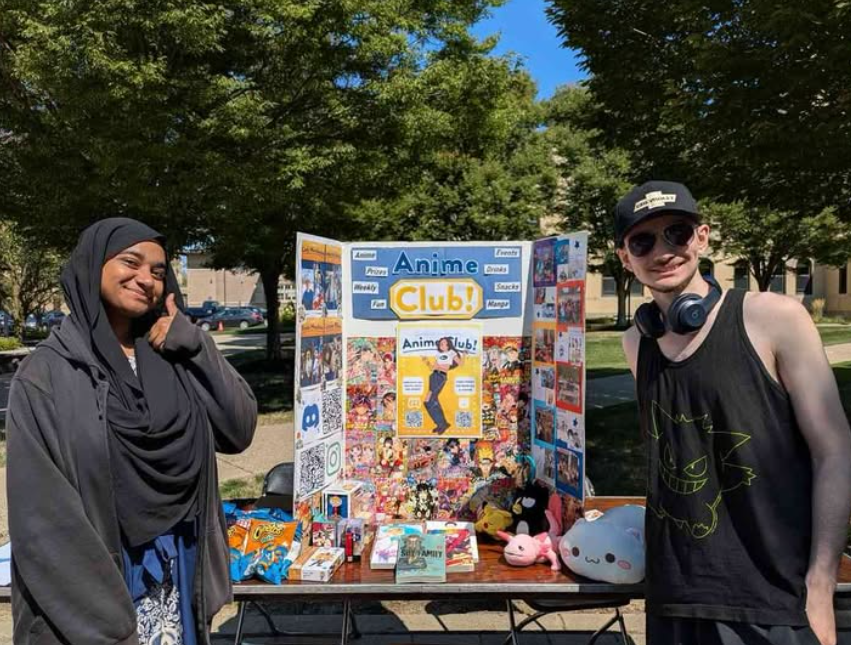 DMAAD campus outreach and networking display